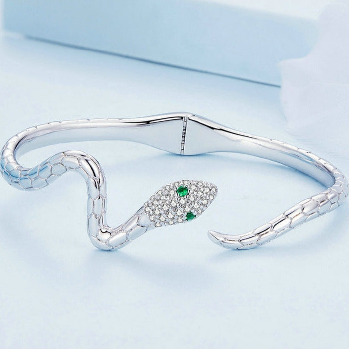 Pulseira Bracelete Cobra Serpente
