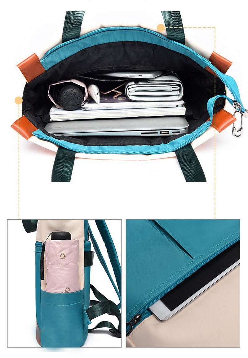 Bolsa Mochila Feminina de Grande Capacidade - Via Aurora