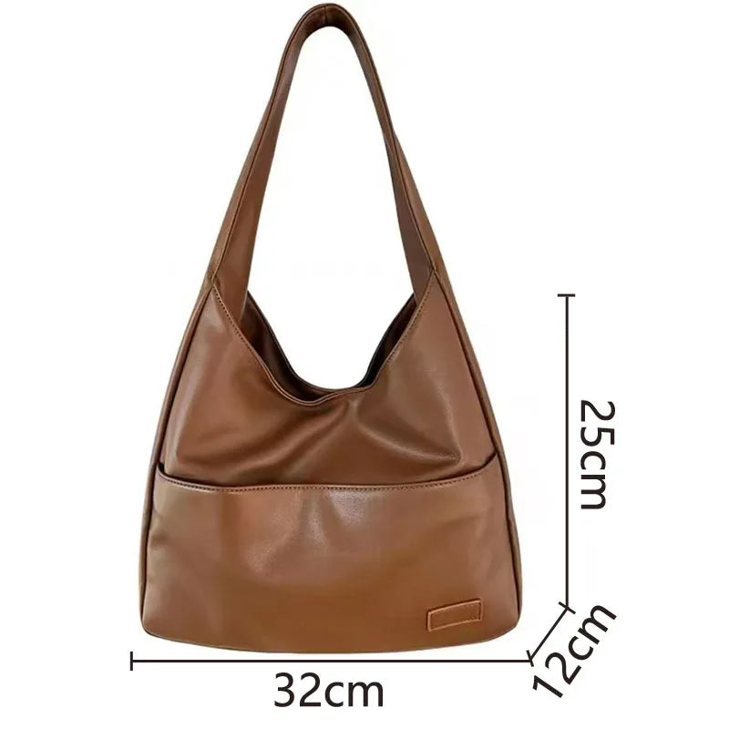 Bolsa Sacola de Couro Feminina Jade