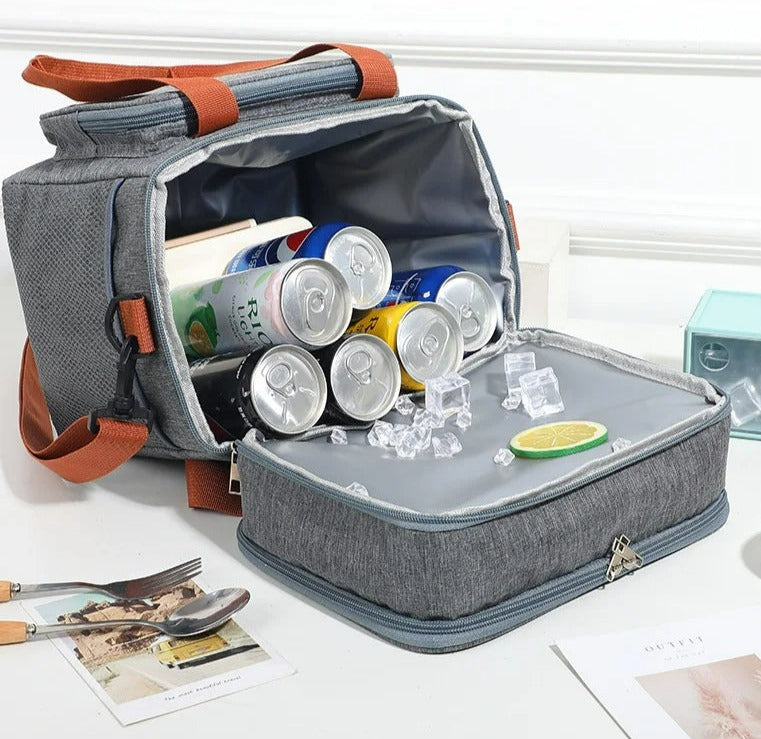 Bolsa Térmica com Divisórias Unisex Desirée