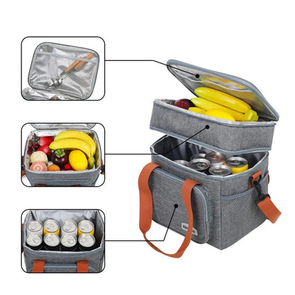 Bolsa Térmica com Divisórias Unisex Desirée