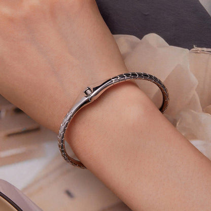 Pulseira Bracelete Cobra Serpente