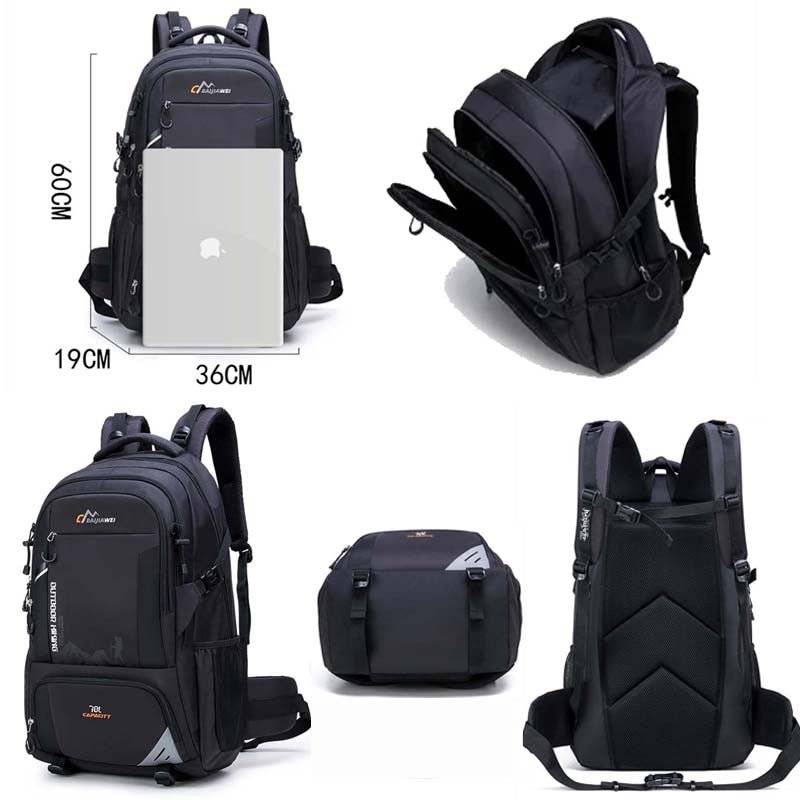 Mochila de Viagem Unissex Grande 70 Litros - Via Aurora