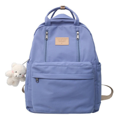 Mochila Multifuncional Feminina com Zíper Duplo - Via Aurora