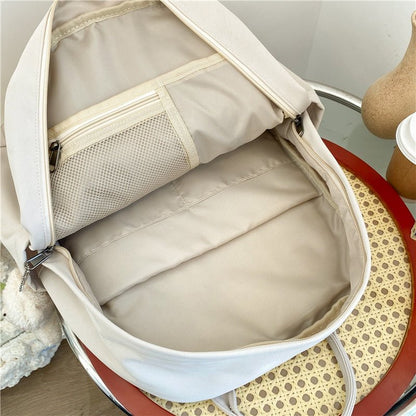 Mochila Multifuncional Feminina com Zíper Duplo - Via Aurora