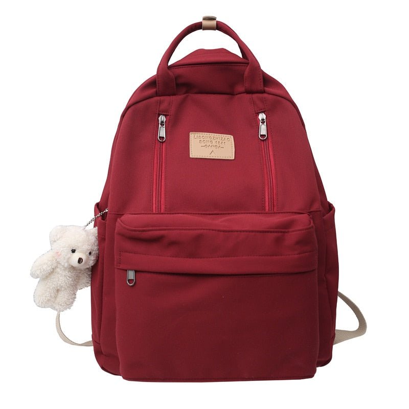 Mochila Multifuncional Feminina com Zíper Duplo - Via Aurora
